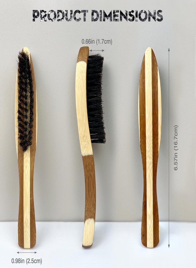 Zoolinn Beard Brush for Men – Ergonomic Curved Design for Beard & Mustache Grooming and Styling – Promotes Beard Growth – Portable and Travel-Friendly - Image 5